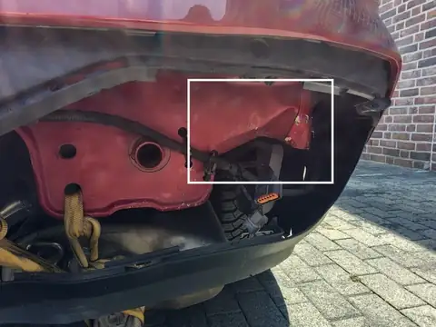 Aachen: Auffahrunfall im Baustellenbereich auf der A4 – Schadendokumentation, Bild 3 von 6 Aachen: Auffahrunfall im Baustellenbereich auf der A4: Originalaufnahme 3 von 6 zur Schadendokumentation