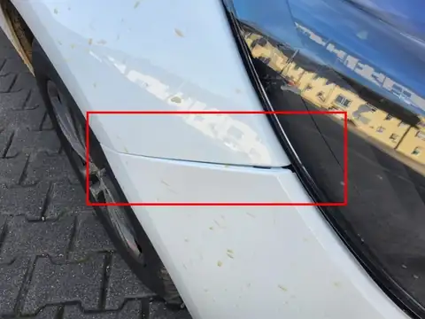 Unfallschaden in Eschweiler: Originalaufnahme 2 von 6 zur Schadendokumentation