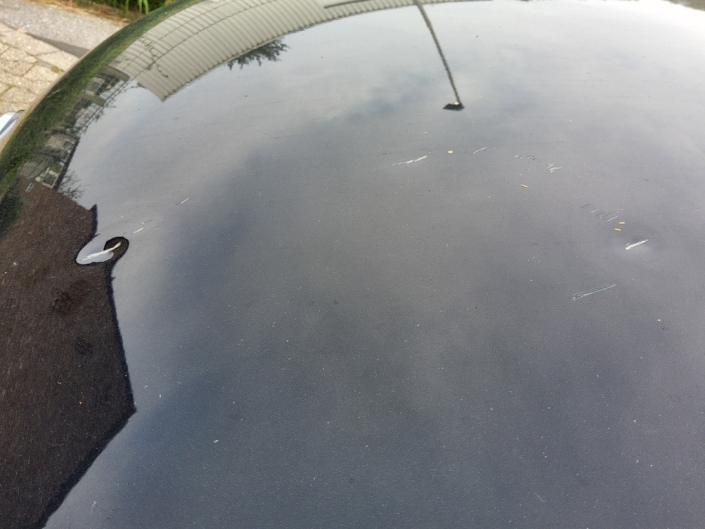 Schäden Motorhaube VW Polo Würselen