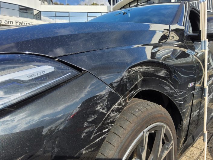 Ansicht Totalschaden BMW Düren
