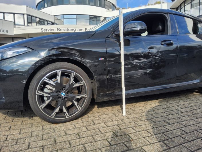 Schadenhöhe 60000 EURO an 5 Monate altem 3er BMW